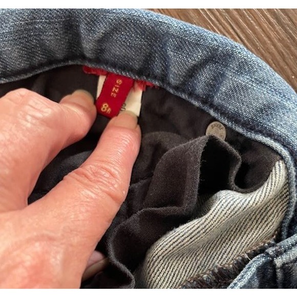 Express Size 8 Women's Eva Bootcut Denim Jeans - Picture 7 of 7